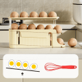 Miniatyrbild 8 av 9: Förvaringslåda för ägg av glidtyp med silikonäggvisp Arbetsbesparande robust äggvisp för matlagning Bakning Red