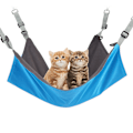 Miniatyrbild 1 av 7: Cat Hängmatta Stol Hängande Mjuk Husdjurssäng Cool/Varm Matta Med justerbar rem Sovviltunderlag Blue