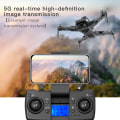 Miniatyrbild 3 av 11: Borstlösa HD Folding Flygande Drönare Vindmotstånd Quadcopters Leksaker present till vän Familj PROSEMAX WT 2B