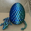 Miniatyrbild 2 av 6: Personlig flexibel drakar set charmig mode dekorativ modell för pojke flicka kvinnor män Blue