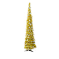 Miniatyrbild 9 av 10: Konstgjord julgran Tinsel Pull Up Tree Ornament DIY Xmas Party Dekoration För Hem Vardagsrum Bar Red