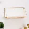 Miniatyrbild 4 av 10: Multifunktion Nordic Light Lyx Vindjärn Geometrisk Väggdekoration För Hem Vardagsrum Single-layer Pointed Roof Frame