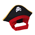Miniatyrbild 1 av 10: Piratformad hatt justerbar design för husdjur som bär B04403 Pirate Hat