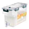 Miniatyrbild 1 av 11: 3,5L kall vattenkokare med kran stor kapacitet fruktjuicedispenser i kylskåp Green