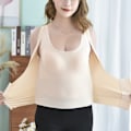Miniatyrbild 5 av 9: Kvinnor Andas Shapewear 4 i 1 främre spänne bröststöd bröststöd väst Skin Color 2XL