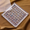 Miniatyrbild 4 av 9: Akryl Magnetisk Seashell Display Box Multi-purpose Craft Dekorativt ställ för ädelstenar