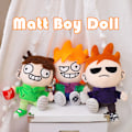 Miniatyrbild 3 av 6: Cool Eddsworld Makeship Plyschleksak Mjuk Bekväm PP Bomull Kramdocka För Barn Pojke Flicka 160G