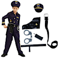 Miniatyrbild 3 av 6: Cosplay Polisuniform för pojkar Temafest Scenframträdande Rollspel Kostym EE108 M