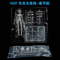 Miniatyrbild 3 av 5: Inhemsk SHF-figur Människokropp för män och kvinnor Handgjorda modellkonst Tecknad målning Skissreferens Led rörlig docka Shf Deluxe Gray Male