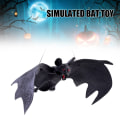 Miniatyrbild 2 av 10: Halloween Simulering Djur Fladdermöss Trick Leksak Halloween Dekoration Skräck Hus Hängande rekvisita Hem Vägg Fönster Dekoration Thicken