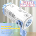Miniatyrbild 8 av 11: Elektriska Bubble Makers Bubble Blowing Products Tecknad Rocket Launcher Shape Blue