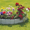 Miniatyrbild 6 av 10: Imitationssten Växtstödspåle Simuleringsblock Trädgårdsblomstställ Återanvändbar plastburhållare 2 storlekar och färger Gray A