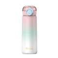 Miniatyrbild 1 av 11: Thermal kolv för barns gradientmode med sippy lock 304 vakuumflaska i rostfritt stål för kontorsskola Pink 440ml