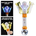 Miniatyrbild 7 av 11: Automatisk vattenspruta leksak med färgglad LED-lampa bärbar rolig elektrisk vattenleksaker för pojkar flickor Optional Gold