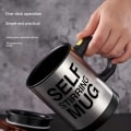 Miniatyrbild 8 av 8: Automatisk kafferörande blender Batteridriven blandningsvattenkopp för kvinnor män red