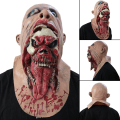Miniatyrbild 4 av 7: Halloween Skräck Latex Masque Skrämmande Zombie Face Cover Kostym Festmaterial Dark