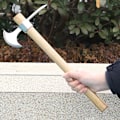 Miniatyrbild 2 av 9: Dubbelsidig bärbar spetsig hacka effektiv grävningsröjningsverktyg för trädgårdsarbete Sharp Pick