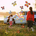 Miniatyrbild 5 av 10: Magics Flying Butterflys Card Toy Portable Funny Magics Pusselleksak för barn Barn Pojke Flicka