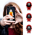 Miniatyrbild 2 av 10: Squid Game Sticker Vattentät självhäftande väggdekal Multipurpose Kylskåp Resväska Notebook Inredning Triangle