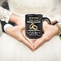 Miniatyrbild 6 av 9: Till min man/hustru Jag önskar att jag kunde vända tillbaka klockan Mugg för par Bröllopsdag Födelsedag Kaffekopp 12oz Husband
