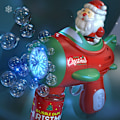 Miniatyrbild 5 av 11: Bubble Maker i form av skjutvapen Färgglada bubbelleksaker med LED-ljus för utomhusbruk 633 1
