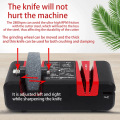 Miniatyrbild 9 av 11: 4-stegs knivvässare USB snabbslipmaskin Multifunktions knivslipverktyg White Black Set