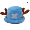 Miniatyrbild 6 av 8: Vinterplysch varm hatt Söt tecknad Tony Tony Chopper Shape semesterpresenter för kvinnor flicka C