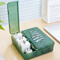 Miniatyrbild 5 av 9: Desktop Data Cable Organizer Box Multi-purpose Slitstark kabelbox för hem i sovrummet Transparent