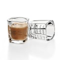 Miniatyrbild 10 av 10: 60ml glas fyrkantig kopp uns kopp med våg bakning mått kopp för hem kök 60ml Graduated Square Cup