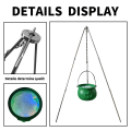 Miniatyrbild 6 av 7: Christmas Witch Style Tripod Enkelt att installera Snygga stativprydnader för vardagsrummet No Cotton
