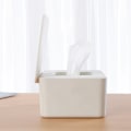 Miniatyrbild 2 av 8: Multifunktionell Mask Box Organizer Förseglad Fuktad Servettlåda För Vardagsrum Kök Grey