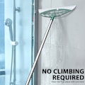 Miniatyrbild 9 av 11: Multifunktionell Magic Broom Infällbar golvsopare för fönsterputs av glas Gray