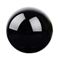 Miniatyrbild 3 av 10: Stor naturlig svart obsidian sfär hemmakontor bordsdekorationer Julklappar 9cm