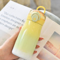 Miniatyrbild 4 av 11: Thermal kolv för barns gradientmode med sippy lock 304 vakuumflaska i rostfritt stål för kontorsskola Green 320ml
