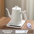 Miniatyrbild 6 av 9: Rak/böjd pip Elektrisk Vattenkokare Bärbar Hållbar Germans European Adapter För Koka Vatten Mechanical Model