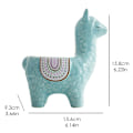 Miniatyrbild 7 av 10: Unika djursuckulentkrukor Söta alpackasuckulentkrukor Heminredning för minisuckulentväxter Light Blue A