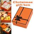 Miniatyrbild 2 av 10: Julklappslåda med pilbåge/julpapperspåse för juldekorativ inslagning för julklappsförpackningar 19*16*8CM