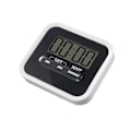 Miniatyrbild 6 av 10: Digital Timer Magnetisk Bärbar Högt Larm Hållbar För Kök Matlagning Bakning Black white