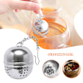 Miniatyrbild 2 av 11: Kryddbollar i rostfritt stål Hot Pot Spice Drainer Soppa Ball Spice Ball