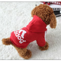 Miniatyrbild 1 av 8: Kläder för hundar Brighthome Adidog kläder för husdjur / Liten / Medium / Stora kläder för hundar Red XXL Length40cm Chest55cm Appro