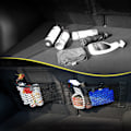 Miniatyrbild 4 av 10: Universal Mesh Cargos Net för bil Enkel installation Bil förvaringsväska för bil RV Home 80x25cm