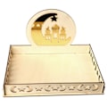Miniatyrbild 8 av 10: Ramadan-kakorbricka Eid Mubarak-fest Serveringsbricka för hemmafest JM00384