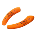 Miniatyrbild 7 av 10: Toalettsits Toalettkuddepasta Hem Toalettpasta Universal Electrostatic Non-Trace Adsorption Toalettpasta Yellow Crocodile regular