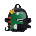Miniatyrbild 6 av 10: Tecknad Dinosaur Barn Ryggsäck Med Sele Mjuk Älskvärd Design Slitstark Lätt Långvarig För Barn Green