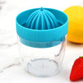 Miniatyrbild 6 av 11: PP Plast Apelsin Juicer Citronpress Pressfrukt Juicing Cup Mini Manuell Juicer Blue Color Box