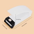 Miniatyrbild 4 av 8: Bärbar Mini Sealer Multipurpose Praktisk Handhållen Heat Bag Sealer för lufttät matförvaring Enkel användning White