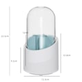 Miniatyrbild 1 av 10: Multi-Grid Desktop Pennhållare Plast Multi-funktion Roating Pennfodral Case Pen Organizer för kontors skolmaterial Blue