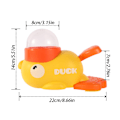 Miniatyrbillede 7 af 7: Smart Duck Automatisk Foderautomat til Kæledyr, Interaktiv Foderautomat Angstlindring Kat/Hund Legetøj med Godbidsdispenser & Langsom Foder Puzzle, 3 Låg Yellow