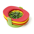 Miniatyrbild 1 av 11: Frukt- och grönsaksskärare, bärbar 3-i-1 precisionsskärare, multifunktionell frukt- och grönsaksskärare i rostfritt stål Multicolour