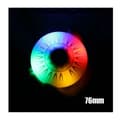 4st Flash Inline Skate Wheels 90A LED Lighting Skating Wheels 80 76 72 68 Multicolour 76mm